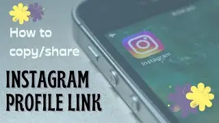How to Copy Instagram Profile Link (2022)|copy Instagram link