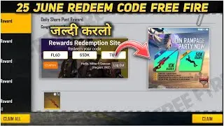 death glare emote and awm skin redeem code | join rampage party now redeem code | #GamingWithModi
