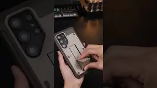 The best built-in #kickstand, on the cream #UBPro for #S23Ultra #samsung #phonecase