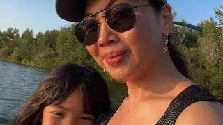 PIGEON LAKE:Camping,Swimming,fishing and Tornado