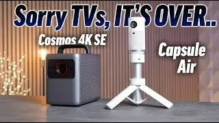 Это ГЕНИАЛЬНО — проекторы Nebula Capsule Air и Cosmos 4K