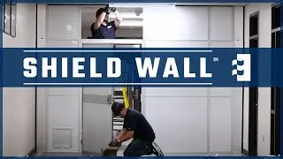 Shield Wall&trade; Commercial or Healthcare Containment Install | Abatement Technologies #AireGuardians