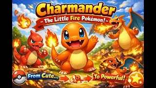Charmander – The Little Fire Pokémon!
