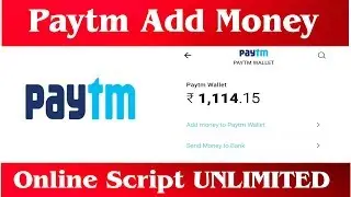 Paytm Add Money Online Script UNLIMITED Add Money Free