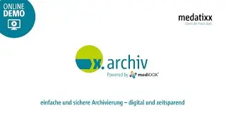 x.archiv | Online-Demo zur digitalen Archivierung