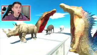 HUYE DE LA GRAN BOCA DE LOS SPINO - ANIMAL REVOLT BATTLE SIMULATOR