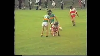 Donegal v Derry Minor GAA Football Challenge 1984 played in Carrick