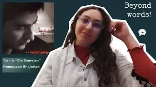Tasnife Che Daanestam, Homayoun Shajarian: A whole melting universe! &bull; Persian song &bull; Reaction