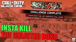 BO7 Zombies: Как мгновенно убить НЕУКАЗАННОГО босса в испытании Хранителя списка. Хитрый способ.