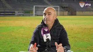 Miguel Toledo, t&eacute;cnico del Illescas, tras ganar en el Pedro Escart&iacute;n