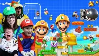 号泣しないで…マリオメーカー2 しぃしぃ泣いちゃって大変…