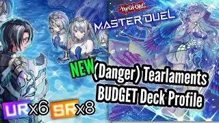 НОВЫЙ (Danger) Tearlaments БЮДЖЕТНЫЙ профиль колоды Yu-Gi-Oh! Master Duel F2P-версия [6UR/8SR] NO ISHIZU!