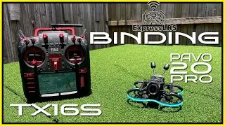 Легко ли привязать PAVO 20 ELRS к Radiomaster TX16S?