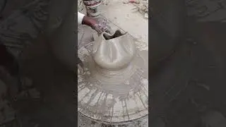 pottery with clay 🌸#shorts #video #viral #trending #pottery #clay #art #like #love #music #india