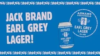 Adnams Earl Grey Lager with brewer Fergus Fitzgerald