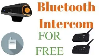 Bluetooth-интерком бесплатно || Используйте свой телефон как Bluetooth-интерком || Диван на колёсах