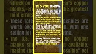 Mint Mistakes & Secret Treasures: The World's Most Illegal Coins|curioshot| #shorts