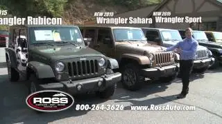 Sept 2015 Wranglers at Ross Chrysler