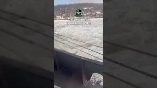 Ohio River Freeze | Subzero Conditions Near Mile Marker 48 (West Virginia)