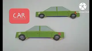 HOW TO CREATE PAPER CAR BY RAINBOHAND | ORIGAMI CAR