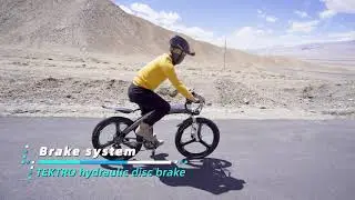 26 inch Electric Folding Bike One Integrated Wheel RICH BIT TOP-880