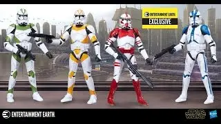 Star Wars The Black Series Order 66 Clone Troopers Exclusive Set Action Figure Overview