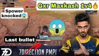 Maxkash 1v4 clutch against GODL 🔥 Maxkash First knocked down Spower 😱😱