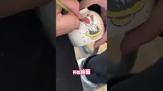 Your passion burned by me into eternity #Animation porcelain#Jingdezhen ceramics#Hand-pain