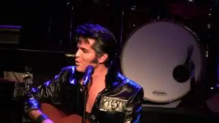Me and Mindi Miller watching the Elvis 68 Comeback Tribute Show.