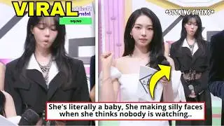 aespa Winter's Hilarious Candid Moment Before Music Bank Interview Goes Viral