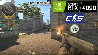 CS2 Overpass: RTX 4090 24GB | RYZEN 7 7800X3D | 1440p Max Settings Benchmarks