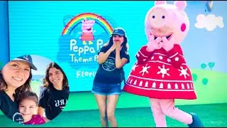 Peppa Pig Theme Park Florida 2022 Full Tour | Christmas Dress Meet & Greet, Rides, Activities & Food