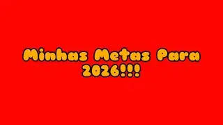 MINHAS METAS PARA 2026 - Khiara Oliver