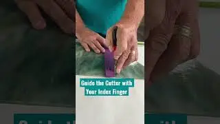 Toyo Thomas Grip Glass Cutter - the EASIEST way to cut!