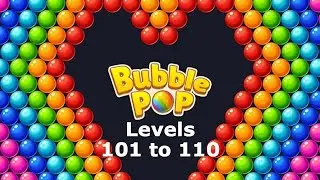 Bubble Pop Puzzle Game Legend Levels 101 to 110 | Bubble Shooter