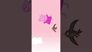 Peppa Flies like a Bird! #shorts #peppapig