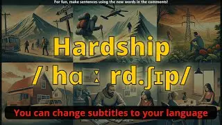 Hardship meaning with 5 examples
