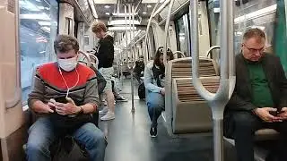 Paris metro &bull; поездка на метропоезде MF01 | Ride on MF01 #metro #paris #ratp