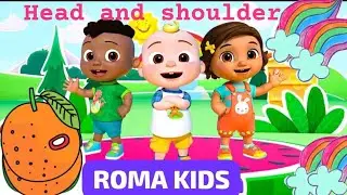 Head and Shoulders Nursery Rhyme | Fun Body Parts Song for Kids | Learn with Music & Actions 👶🎶