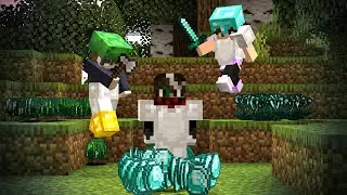 Minecraft Random Item Challenge VS 2 Hunters