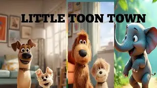  Dog and Puppy Football Song | 3D Carton 