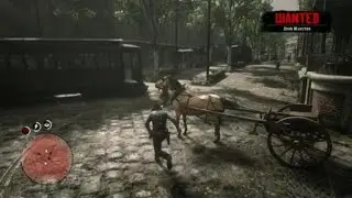 Getting a free carriage ride - RDR2