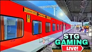 INDIAN TRAIN SIMULATOR | 🔴 LIVE | TRAIN DRIVING | TRAIN SIMULATOR | STG GAMING