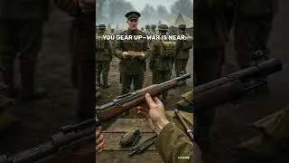 POV: You Wake Up as a WW1 Soldier and Prepare for Battle.#pov #ai