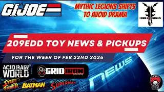 ACTION FIGURE NEWS ROUNDUP /HAUL FEB 22nd New McFarlane DC FIGS ACID RAIN GOES 1/12 STREETFIGHTER