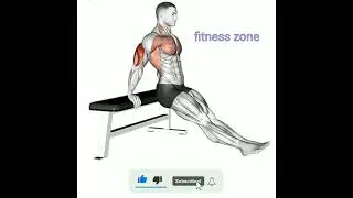 triceps exercise 🔥 3D animation 🔥