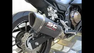 MODS for New Honda CBR500R (Exhaust sound and more)