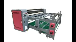 Mini roller sublimation heat press machine for textile