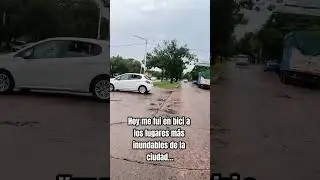&iquest;As&iacute; se inunda Resistencia? Avenida Hernandarias y Salta HOY 🌧️