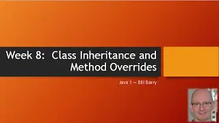 Java1-08 Inheritance and Overrides - Demo2 - Overrides